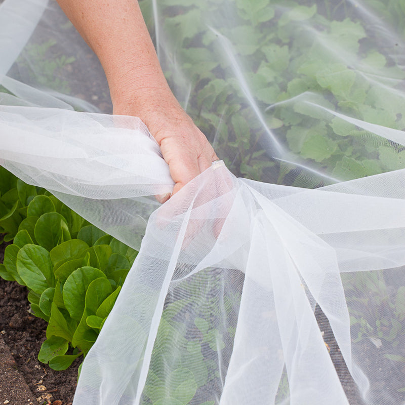 Insect barrier netting, 6.5ft/8ft/10ft Width, White