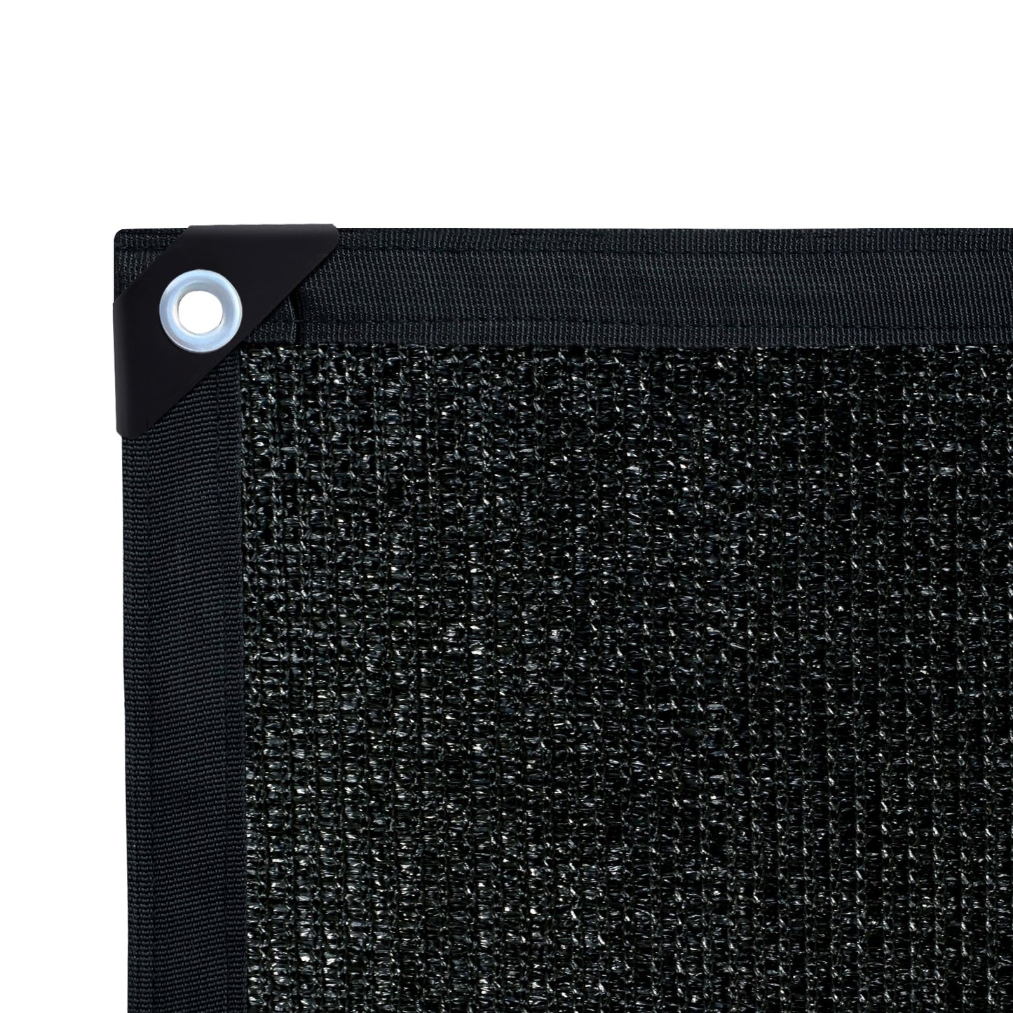 50% Woven Shade Panel 10ft Width, Black