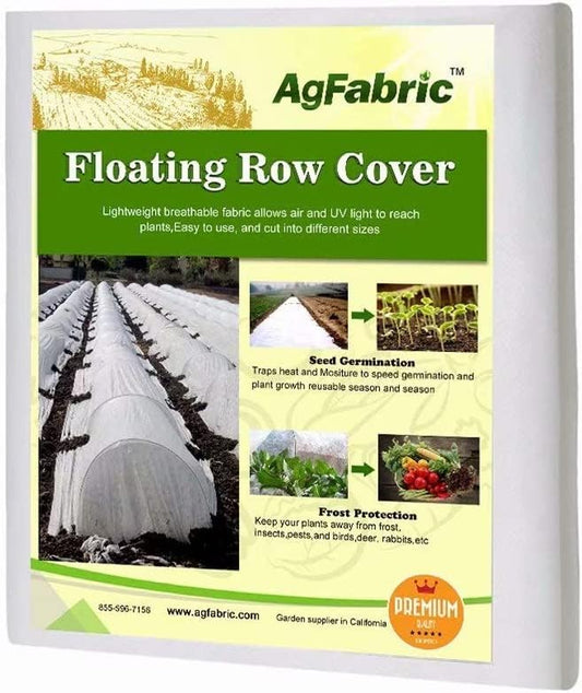0.9oz Row Cover 7x15ft, white