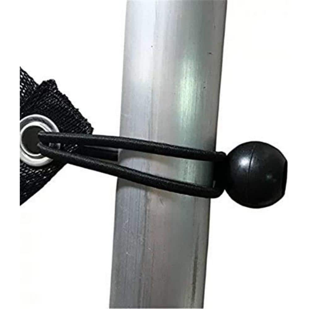 50% Shade Panel 12ft Width with Grommets, Black