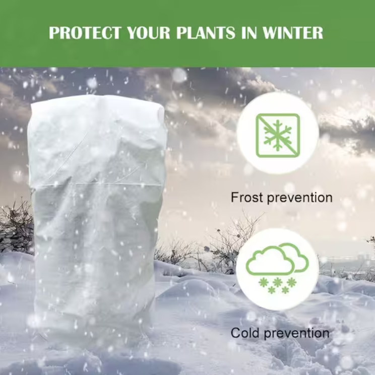 0.95oz 96inx96in Shrub Jacket Rectangle Plantprotecting Bag With Zipper
