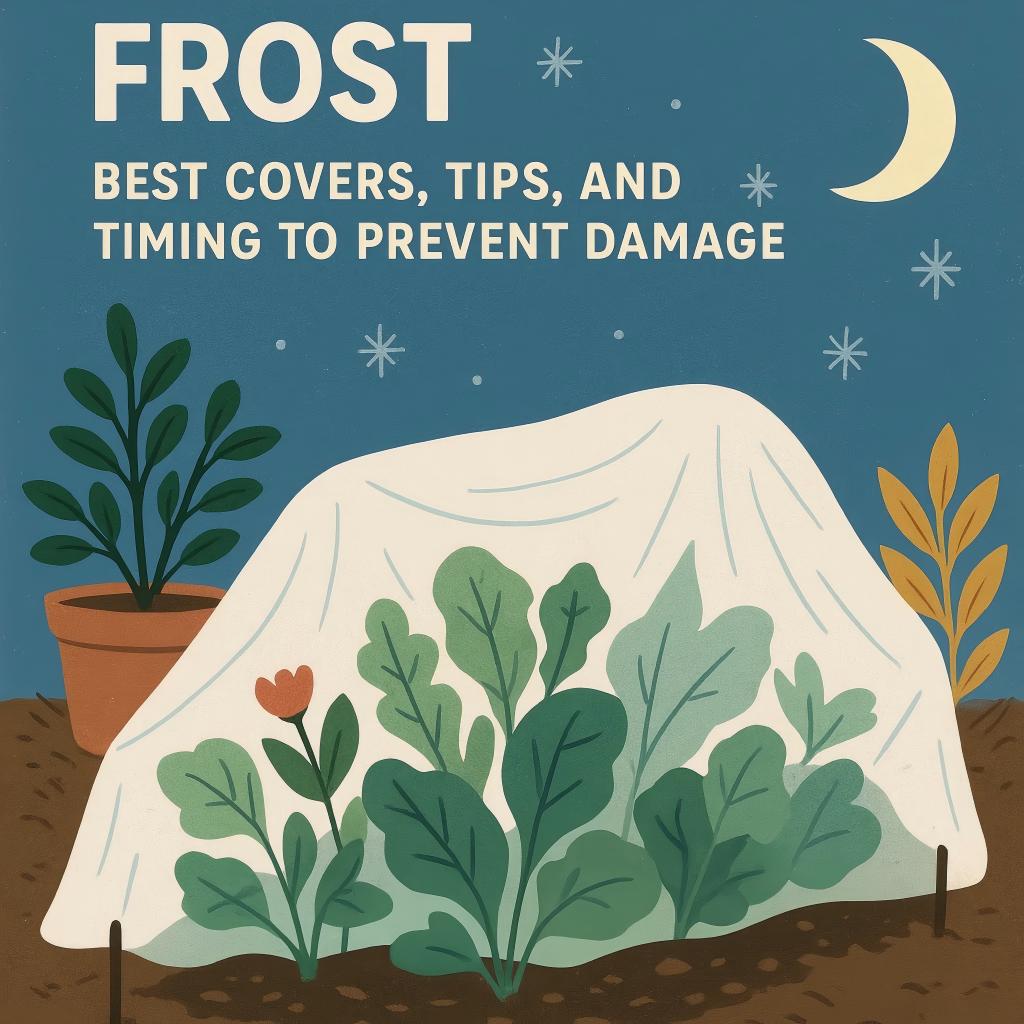 Shield Your Garden from Frost: Best Covers, Tips, and Timing to Prevent Damage