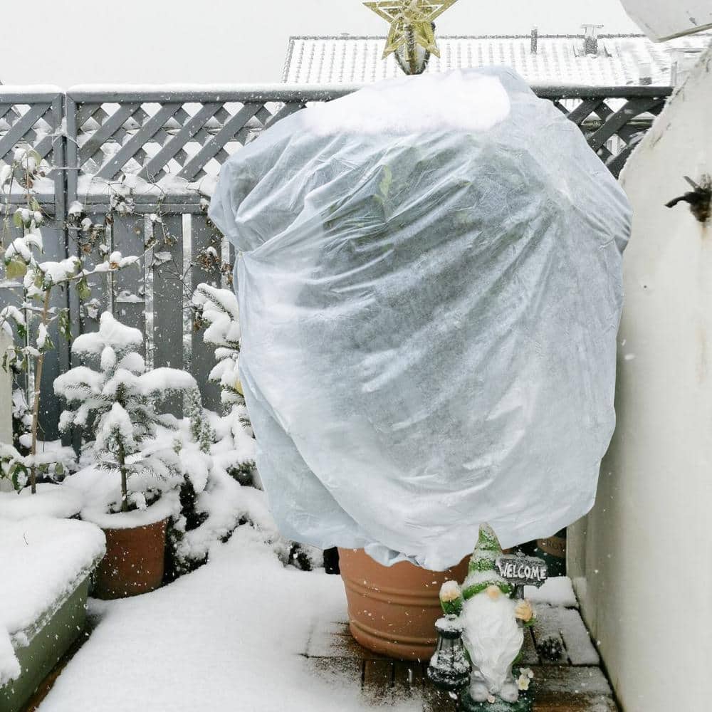 1.5oz 96inx96in Shrub Jacket Rectangle Plantprotecting Bag With Zipper