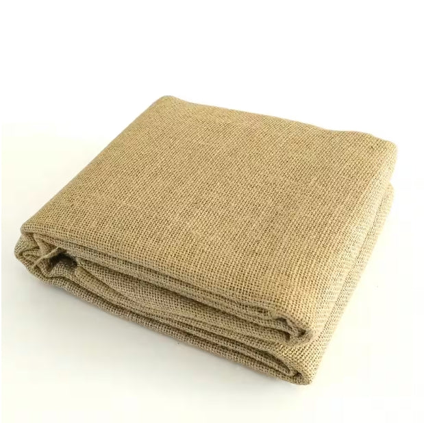 8.0oz. 40in. Width Natural Burlap Fabric Folded
