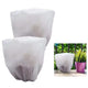 Mini plant cover open on base White 2pc
