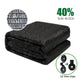 40% Shade Cloth Netting 8ft Width, Black