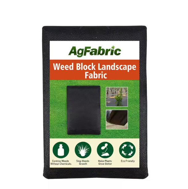 Woven weed barrier 3.2oz 5ft x 100ft Black