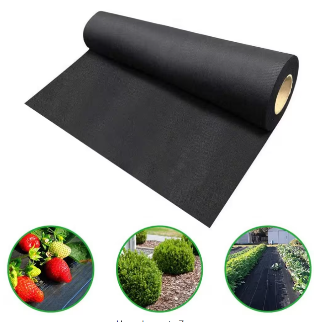 3.0oz Woven weed barrier,4x100ft Black