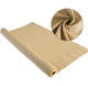 7.7 oz. 5.3 ft Width Natural Burlap Fabric for Weed Barrier, Raised Bed, Seed Cover, Tree Wrap Burlap