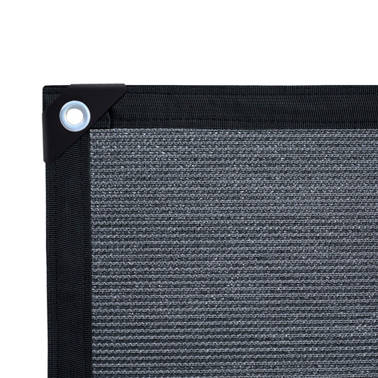 Shade Panel  with Grommets,Black 60% 12*16/10*18