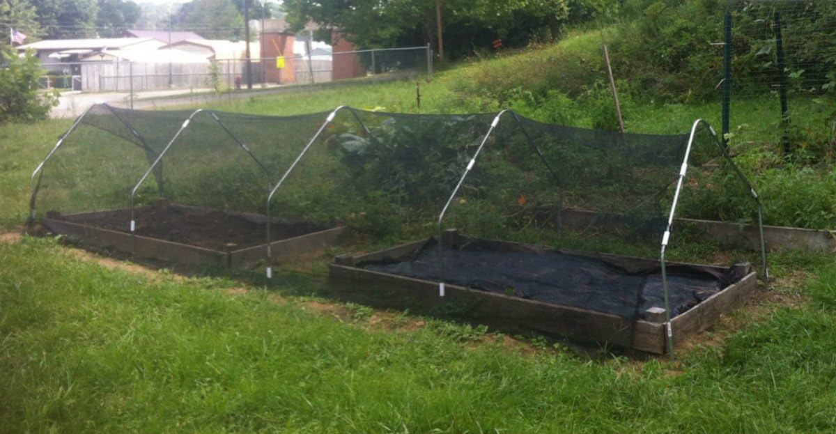 60% Shade Cloth Netting 6.5ft Width, Black