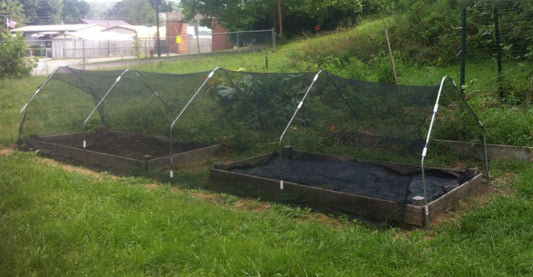 6x12ft Black 70% Greenhouse Sunblock Shade Cloth with Grommets