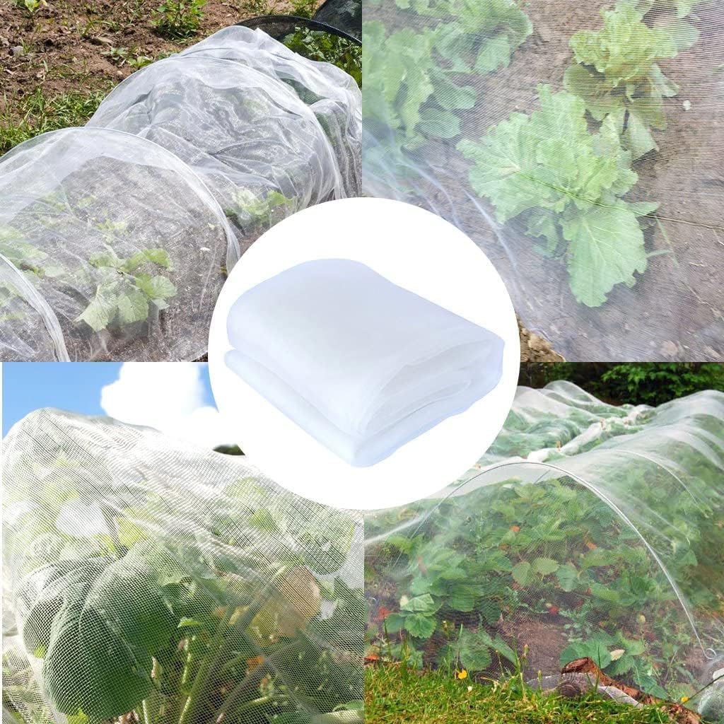 Insect barrier netting,10 ft. x 20 ft.White