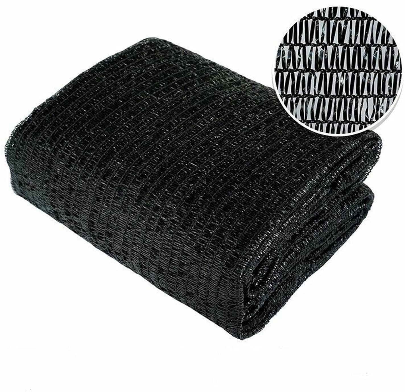 50% Woven Shade Panel 10ft Width, Black