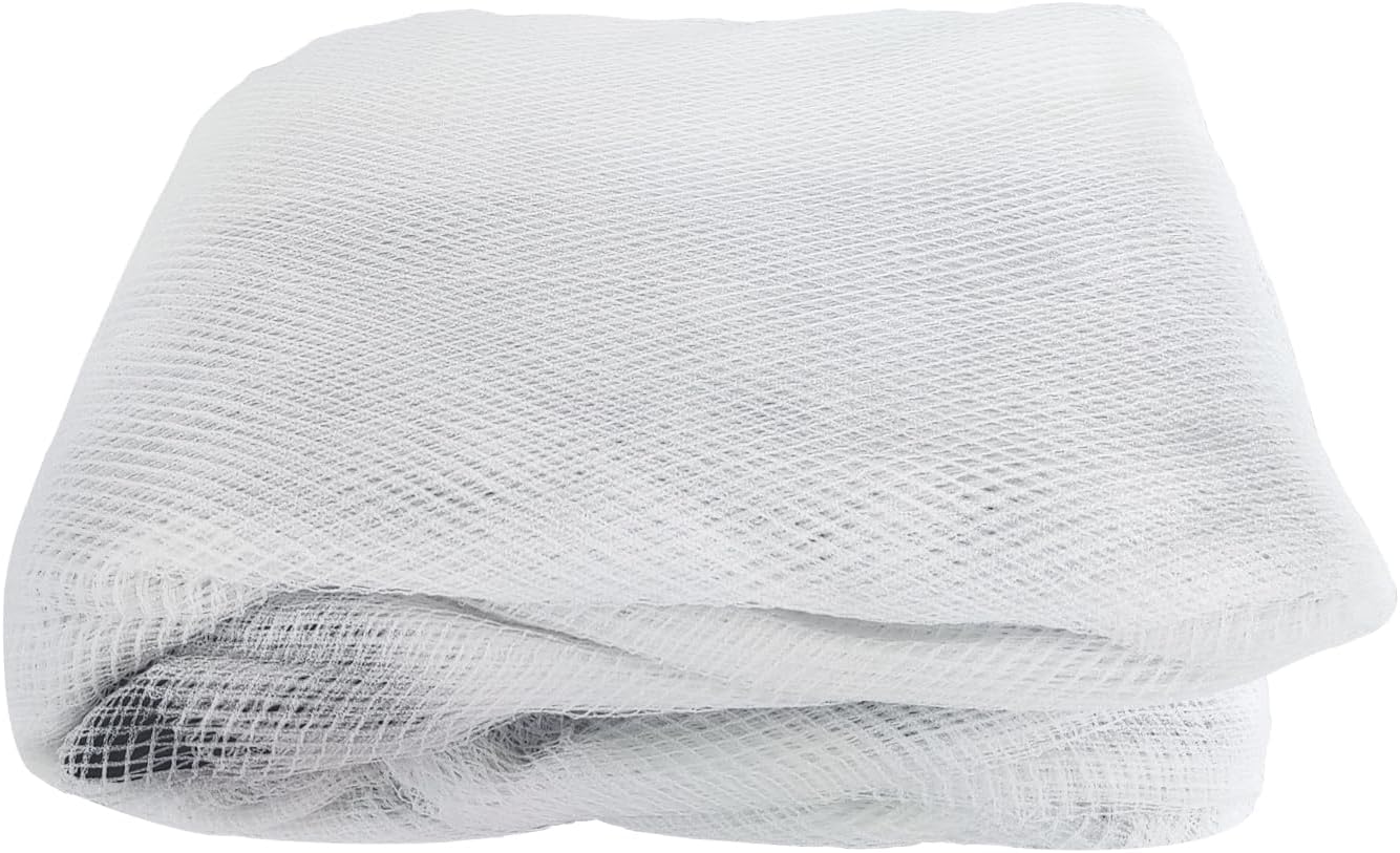 Hail Netting, Protect Orchard, Bird Protection 16 ftx20ft White 50g