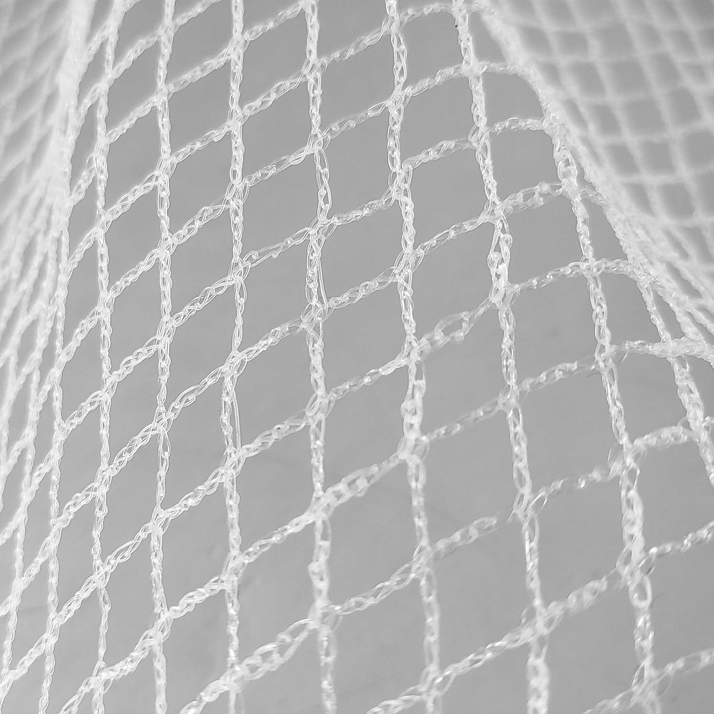 Hail Netting, Protect Orchard, Bird Protection 16 ftx20ft White 50g