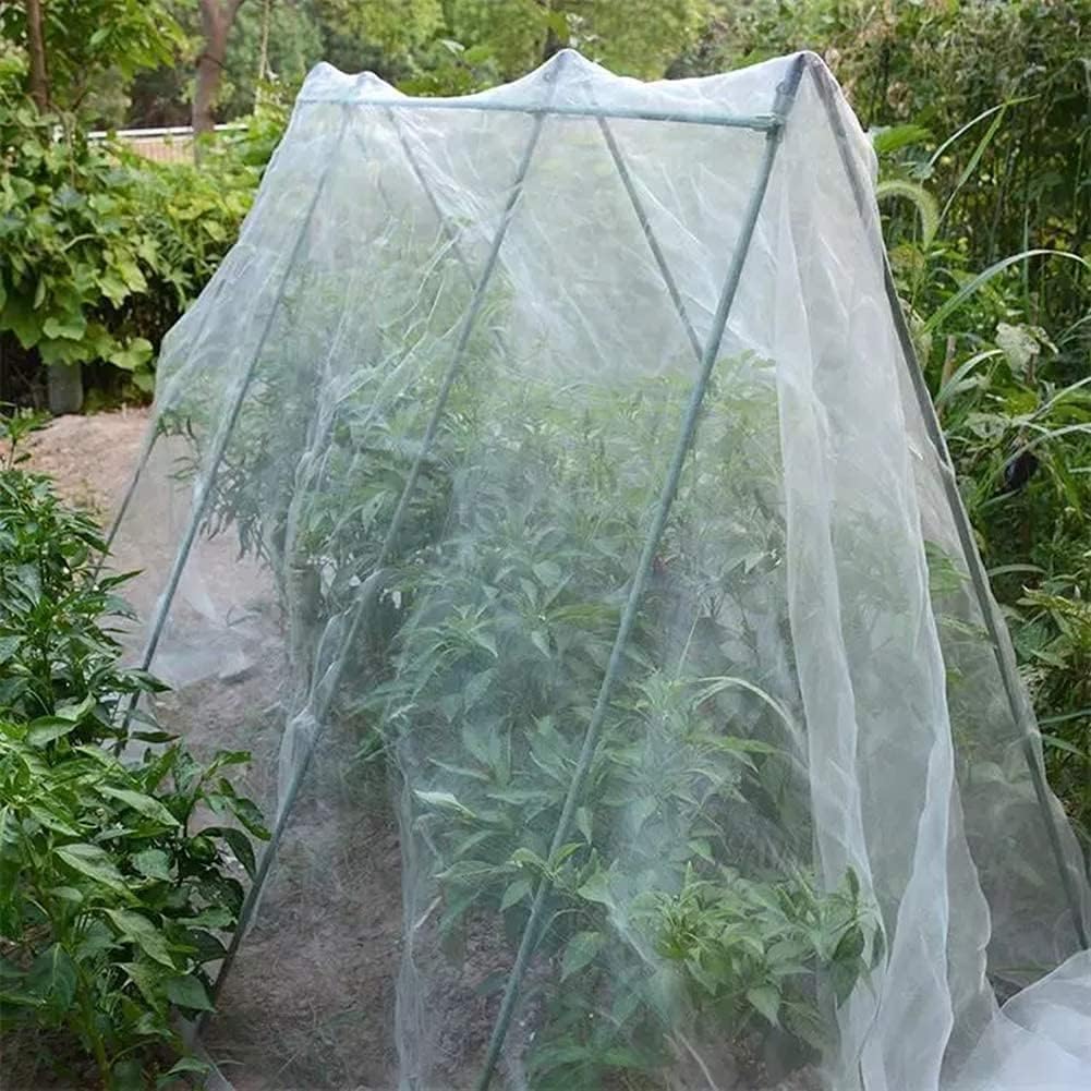 Insect barrier netting, 6.5x500ft , White