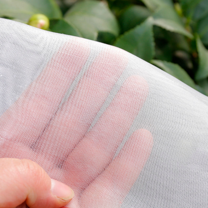 Insect barrier netting, 6.5x500ft , White
