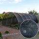 80% Shade Cut Edge 10x16ft,Black