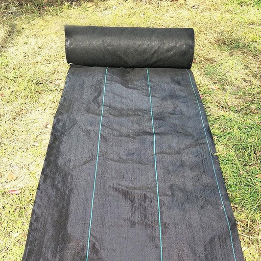 3.0oz Woven weed barrier 4ft x 300ft Width Black