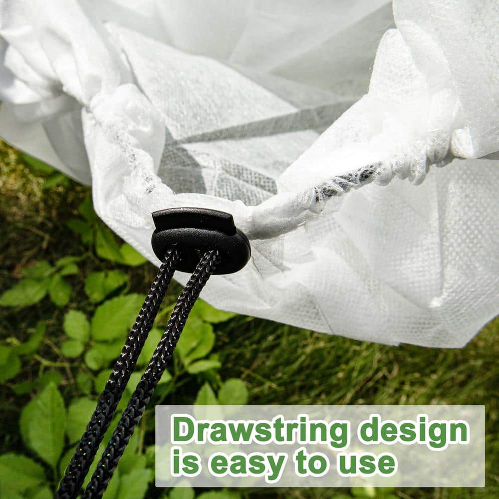 1.5oz 96inx96in Shrub Jacket Rectangle Plantprotecting Bag With Zipper