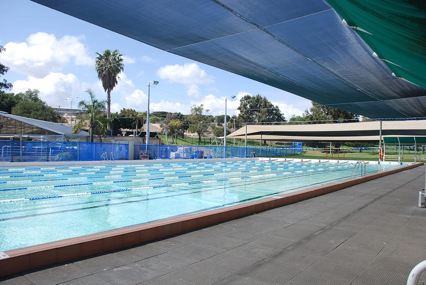 50% Woven Shade Panel 10ft Width, Black