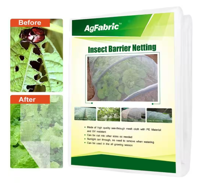 Insect barrier netting, 6.5ft Width, White