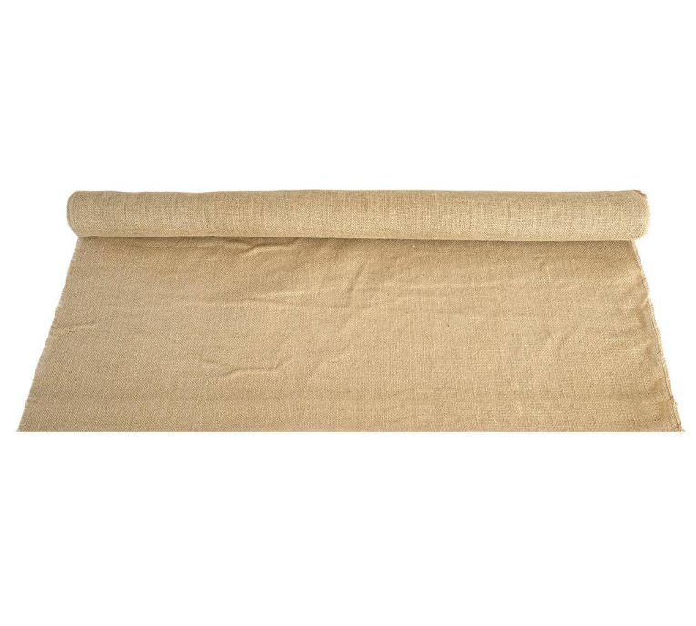 40in Width Gardening Burlap Roll - Natural Burlap Fabric for Weed Barrier, Tree Wrap Burlap, Rustic Party Decor