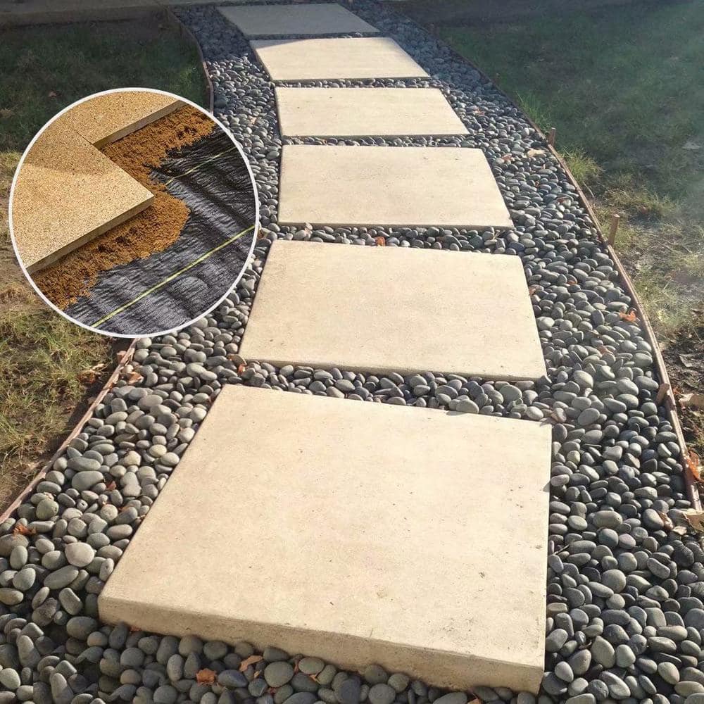 6.5 ft. x 100 ft.Heavy-Duty Polypropylene Material Landscape Ground Cover Vegetable Flower Raised Bed