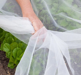 Insect barrier netting, 12ft Width, White