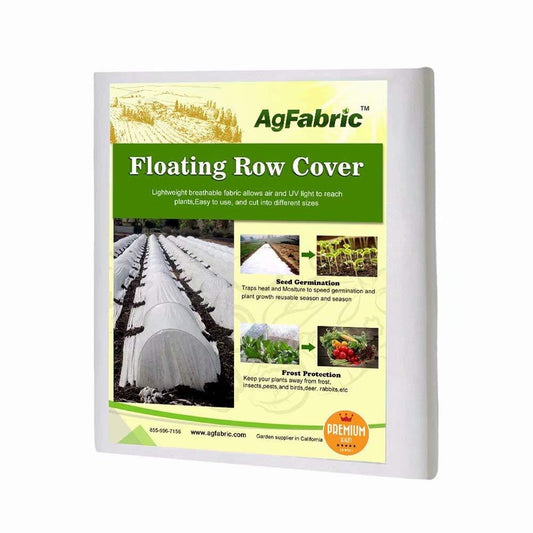 Agfabric floating row cover made with high quality UV stabilized spun polypropylene fabric